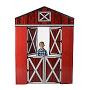 3D Barn Cardboard Stand-Up