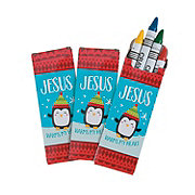 4-Color Religious Crayons - 24 Boxes