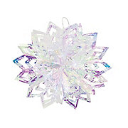 8" Iridescent Starburst Ceiling Decorations - 3 Pc.