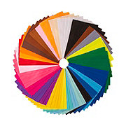 Bulk Felt Sheet Assortment - 144 Pc.
