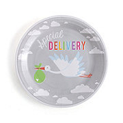 Bundle of Joy Stork Paper Dinner Plates - 8 Ct.