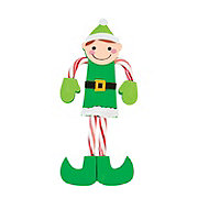 Candy Cane Elf Craft Kit - Makes 12