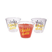 Cheers Dears Plastic Cups - 30 Ct.
