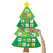Christmas Tree-Shaped Advent Calendar