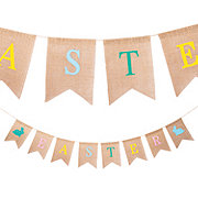 Easter Burlap Garland