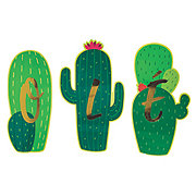 Fiesta Cactus Olé Cutouts - 3 Pc.