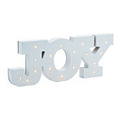 Glitter Joy Light-Up Sign