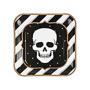 Glitz-O-Ween Paper Dinner Plates