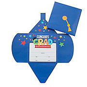 Graduation Cap Certificates - 12 Pc.