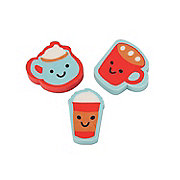 Hot Cocoa Mini Erasers