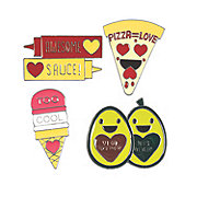 Jumbo Valentine Enamel Pins