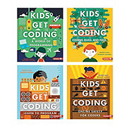 Kids Get Coding Books, Set of 4