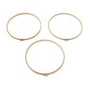 Large Embroidery Hoops - 3 Pc.