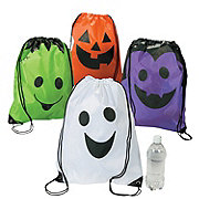 Large Trick-or-Treat Drawstring Bags