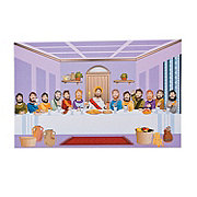 Last Supper Giant Sticker Scenes