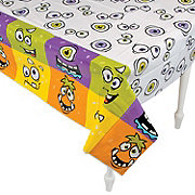 Monster Party Plastic Tablecloth