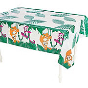 Neon Monkey Plastic Tablecloth