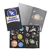 Outer Space Passport Sticker Books - 12 Pc.