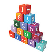 Plush Math Dice Set