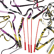 Shiny Waving Foil Streamers - 12 Pc.