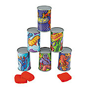 Super Villain Can Bean Bag Toss Game
