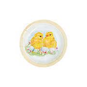 Vintage Easter Paper Dessert Plates - 8 Ct.