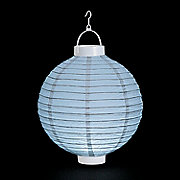 White Light-Up Hanging Paper Lanterns