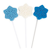 Winter Princess Snowflake Lollipops - 12 Pc.