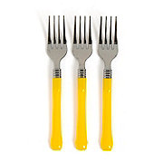 Yellow Premium Plastic Forks - 20 Ct.