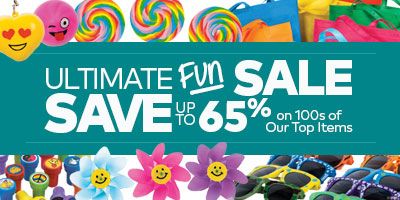 Ultimate FUN Sale -Save up to 65% on 100s of Our Top Items