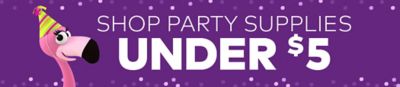 Shop Party Supplies Under $5