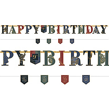 Harry Potter Inspired Birthday Banner, Custom Birthday Banner, Reusable Birthday  Banner 