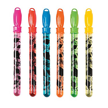 14 3/4" Big Graduation Multicolor Plastic Bubble Tubes - 12 Pc.