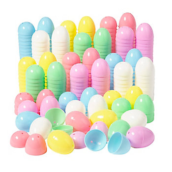 2 1/4" Bulk 144 Pc. Pastel Plastic Easter Eggs