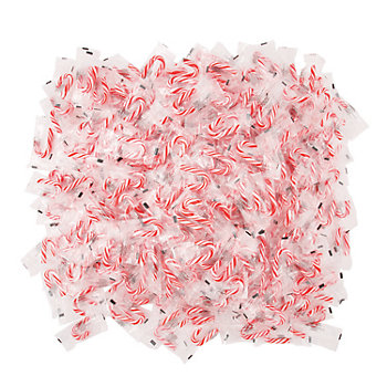 2" 11 lb. 4 oz. Mega Bulk 960 Pc. Mini Classic Peppermint Candy Canes