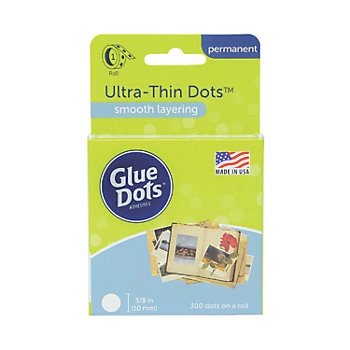 3/8" GlueDots® Memory Book Adhesive Dots - 300 pc