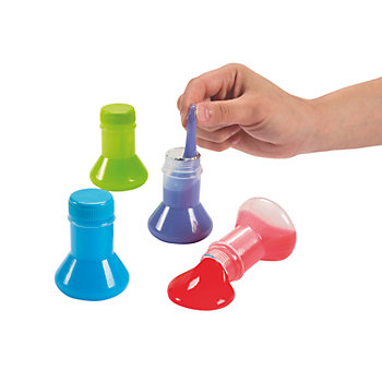 3" Science Party Plastic Beaker Slime Container - 12 Pc.