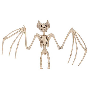 39" x 4" Bat Skeleton Halloween Decoration