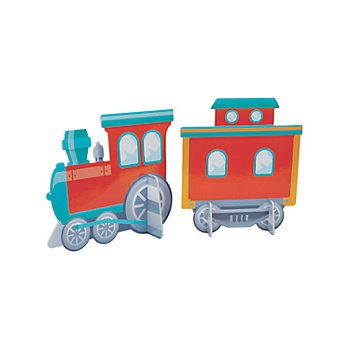 3D Train Centerpiece Set - 2 Pc.