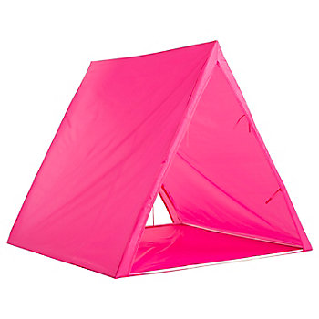 45" x 43" x 40" Pink Plastic Sleepover Tent with Frame