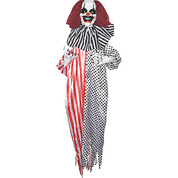 5' Hanging Shaking Clown Halloween Decoration