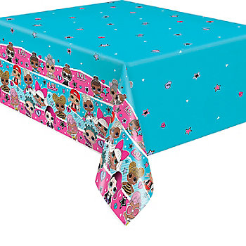 54" x 84" L.O.L. Surprise!™ Plastic Tablecloth
