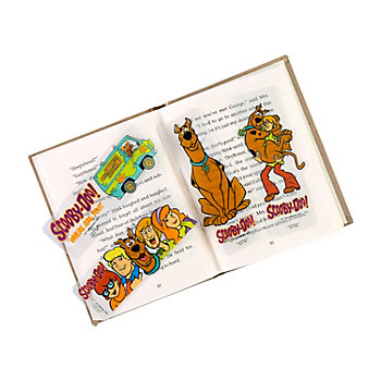 6" Bulk 48 Pc. Scooby-Doo!&#8482; Character Transparent Plastic Bookmarks