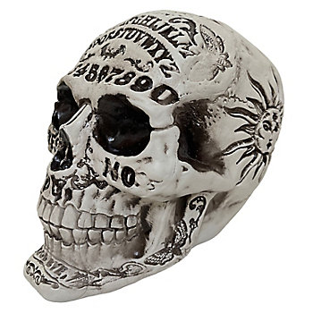 7" Fortune Telling Skull Halloween Decoration