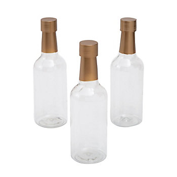7 oz. Mini Champagne Bottle Containers - 6 Pc.