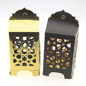 7" Reversible Lantern Favors - 4 Pc.