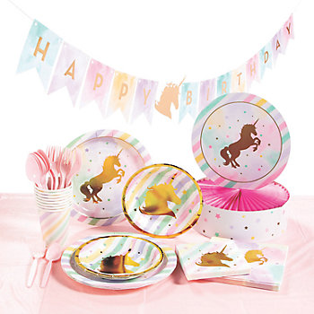 Sparkling Unicorn Party Supplies and Inspiration - TINSELBOX