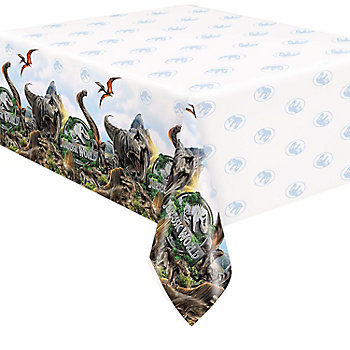 84" x 54" Jurassic World Rebirth™ Rectangle Disposable Plastic Tablecloth