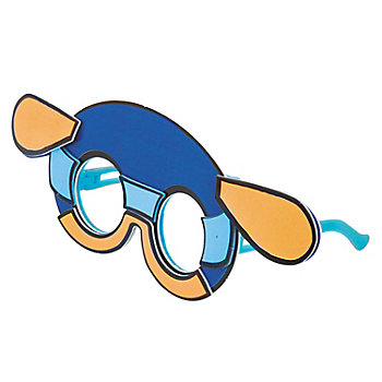 9 1/2" x 3 1/2" Dog Man&#8482; Mask Foam Glasses Craft Kit - Makes 12