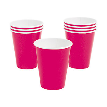 American Greetings Paw Patrol Pink Reusable Plastic Party Cups, 12